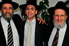 No Noivado de Chaia Liba Goldfeld e Yaakov Natanel Said (foto de Shlomo Goldfarb)