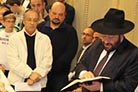 No Siyum Massêchet Eruvin do Daf Hayomi