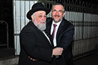 No Noivado de Yaakov Eskinazi e Malka Portnoi em Israel (fotos de Shlomo Goldfarb)