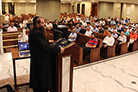 Palestra do Sr. Zalman Nechemya na Congregação sobre os cuidados com  a Internet