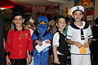 No Shuc Shushan de Purim na escola Maguen Avraham