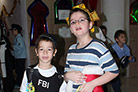 No Shuc Shushan de Purim na escola Maguen Avraham