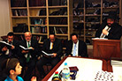 Na comemoração do final do estudo do Sêder Zeraim de mishnayot, ministrado pelo Rabino Daniel Faour