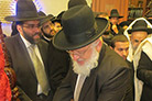 No berit milá do filho do Rabino Elie Bahbout em Israel