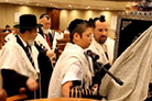 No bar mitsvá de Efráyim Ishai Laniado