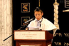 No bar mitsvá de Efráyim Ishai Laniado