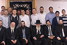 Visita do Mashguíach Hagaon Rav Chaim Volkin Shelita à yeshivá de brasileiros