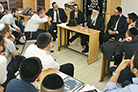 Visita do Mashguíach Hagaon Rav Chaim Volkin Shelita à yeshivá de brasileiros