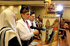 No bar mitsvá de Yossef Michanie