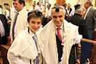 No bar mitsvá de Gabriel Guindi