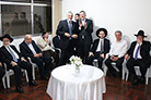 No noivado de Eliel Dabaah e Yentel Szajnbok