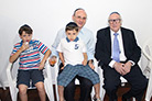 No noivado de Eliel Dabaah e Yentel Szajnbok
