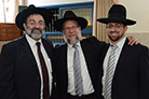 No noivado de Chaim Yehuda Waitzberg com Yocheved Landasman em Israel, fotos de Shlomo Goldfarb
