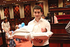 No berit milá do filho do filho do R. Avraham Nowosiolski