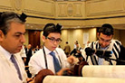 No bar mitsvá de Yossi Korich