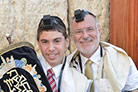 No bar mitsvá de Ori Fridlin em Israel