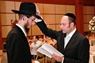 No casamento de David e Michal Szajnbok em Israel