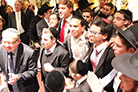 No casamento de Chaim e Rivka Karaguilla