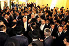 No casamento de Chaim e Rivka Karaguilla