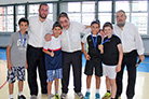 Futebol com pais e alunos na Maguen Avraham