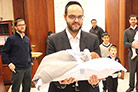 No Berit Milá do filho do R. Shalom Benamor
