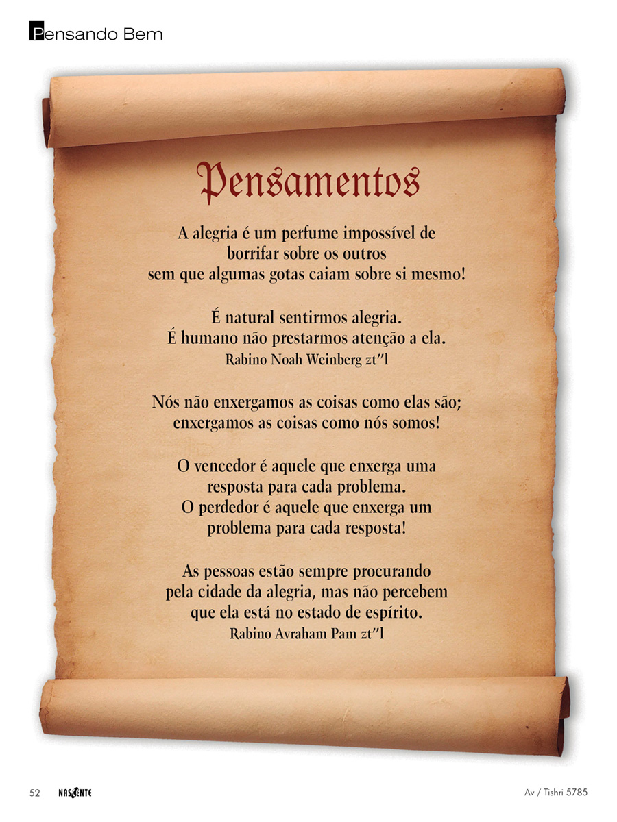 Pensamentos