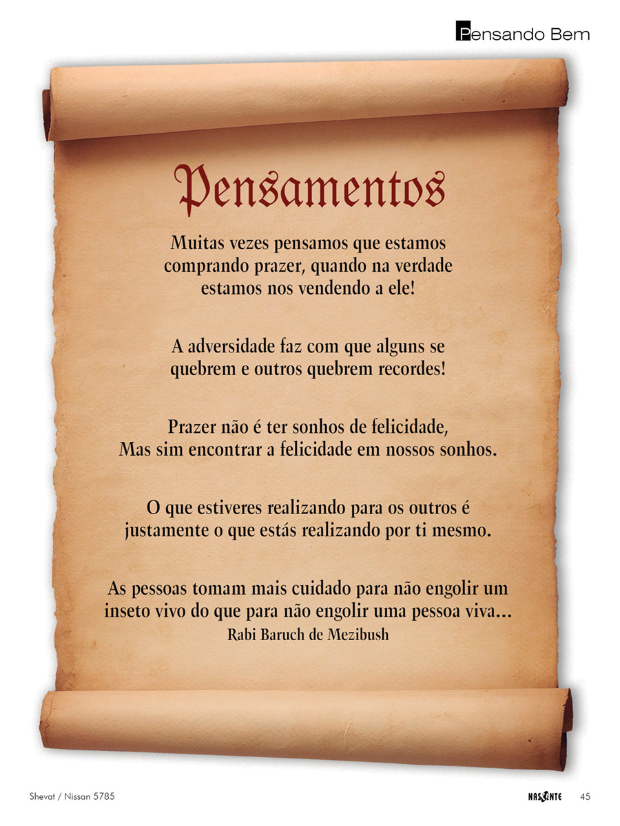 Pensando Bem